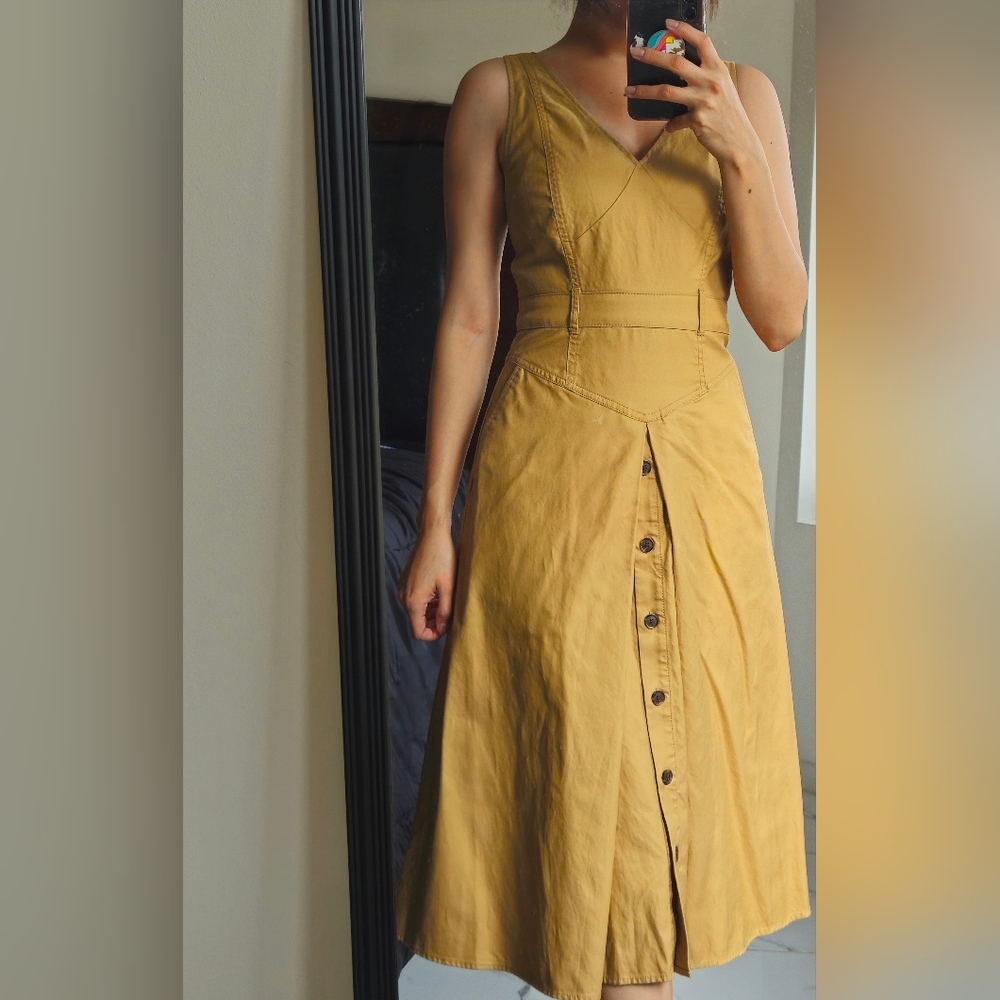 banana republic factory sleeveless dress
